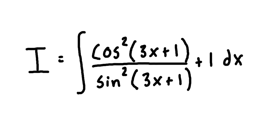 Integration By Substitution Example #4