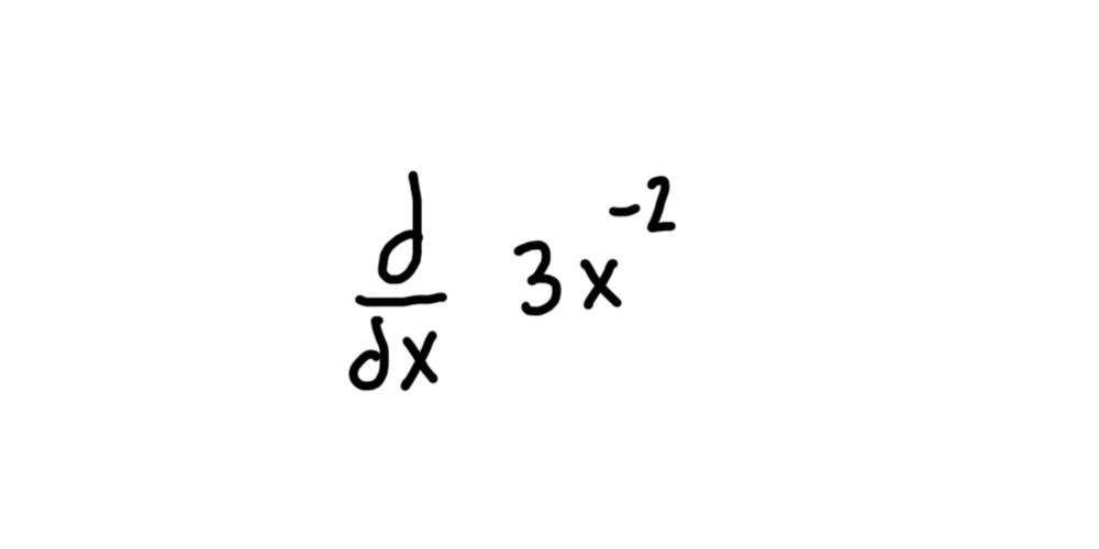Derivatives Example Problem #1