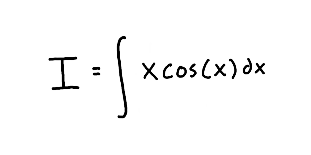 Integration By Parts Example #1