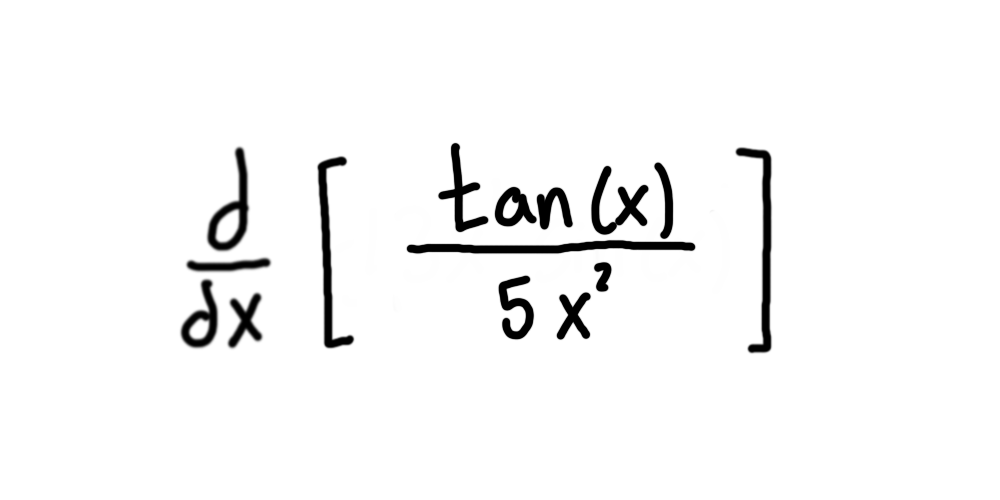 Derivatives Example Problem #4