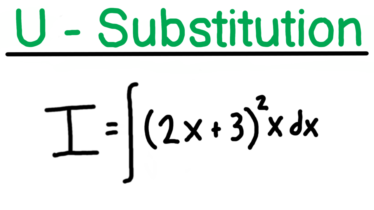 Integration by U Substitution Example Problem #3
